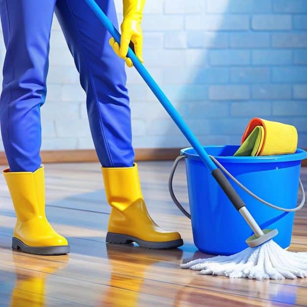 Professional cleaning banner copy space poster and flyer _ Premium AI-generated image